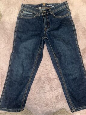 Carhartt Dark Blue Denim Jeans
